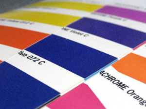 Pantone Swatch Book for screenprint positive imagesetter film use