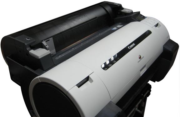 Small format imagesetter black ink system